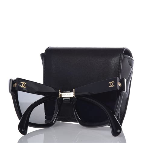 foldable chanel sunglasses|Eyewear .